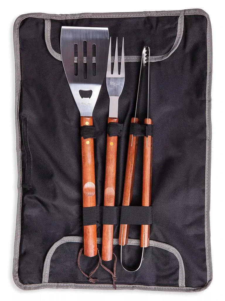 商品Picnic Time|3-Piece BBQ Tote & Grill Set,价格¥307,第3张图片详细描述