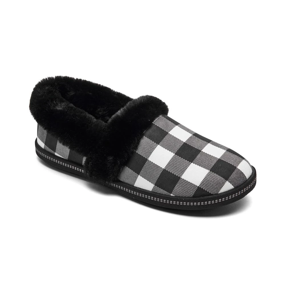 商品SKECHERS|Women's Cozy Campfire - Check Mate Indoor and Outdoor Slippers from Finish Line,价格¥151,第1张图片