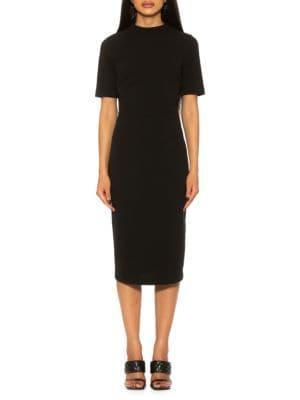 商品ALEXIA ADMOR|Ava Solid Sheath Dress,价格¥574,第6张图片详细描述