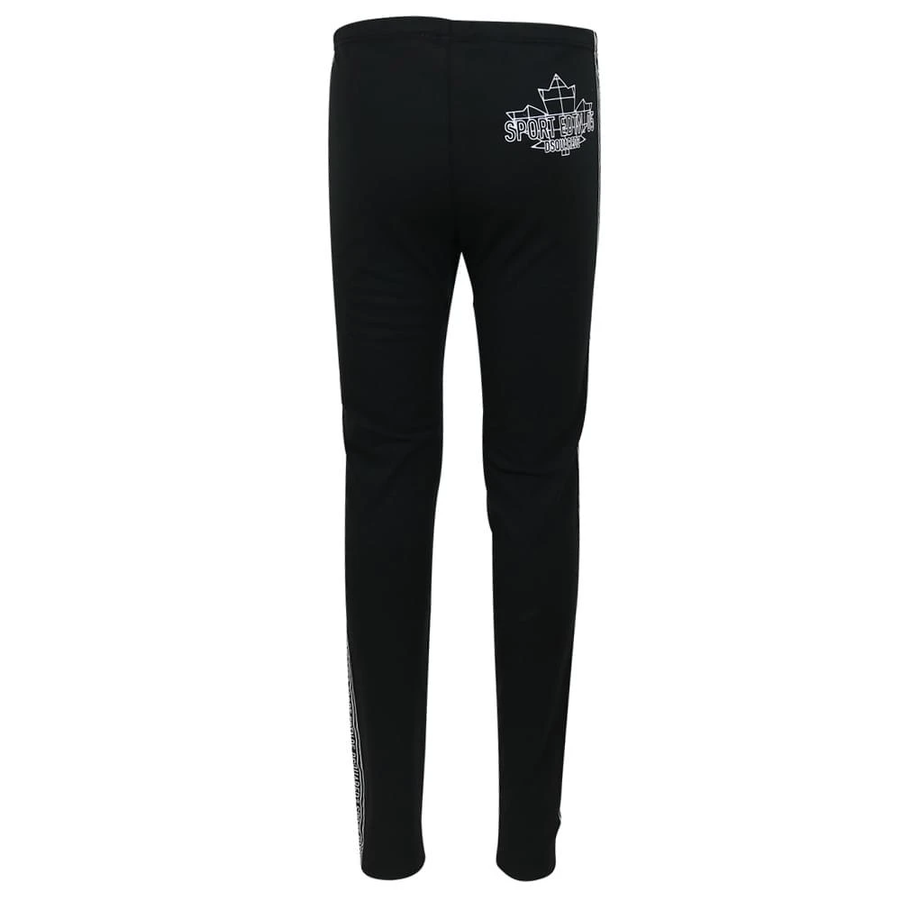 商品DSQUARED2|Black Logo Tape Leggings,价格¥360,第4张图片详细描述