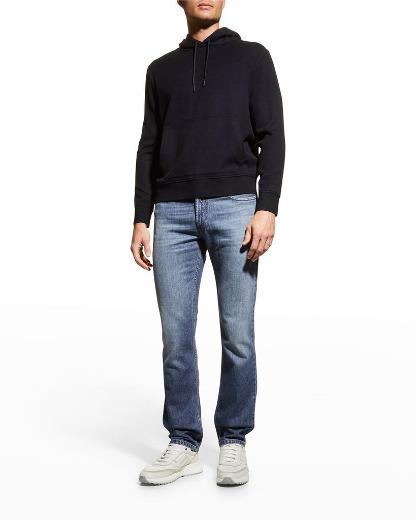 商品Emporio Armani|Men's Wool-Cashmere Hoodie,价格¥2645,第1张图片