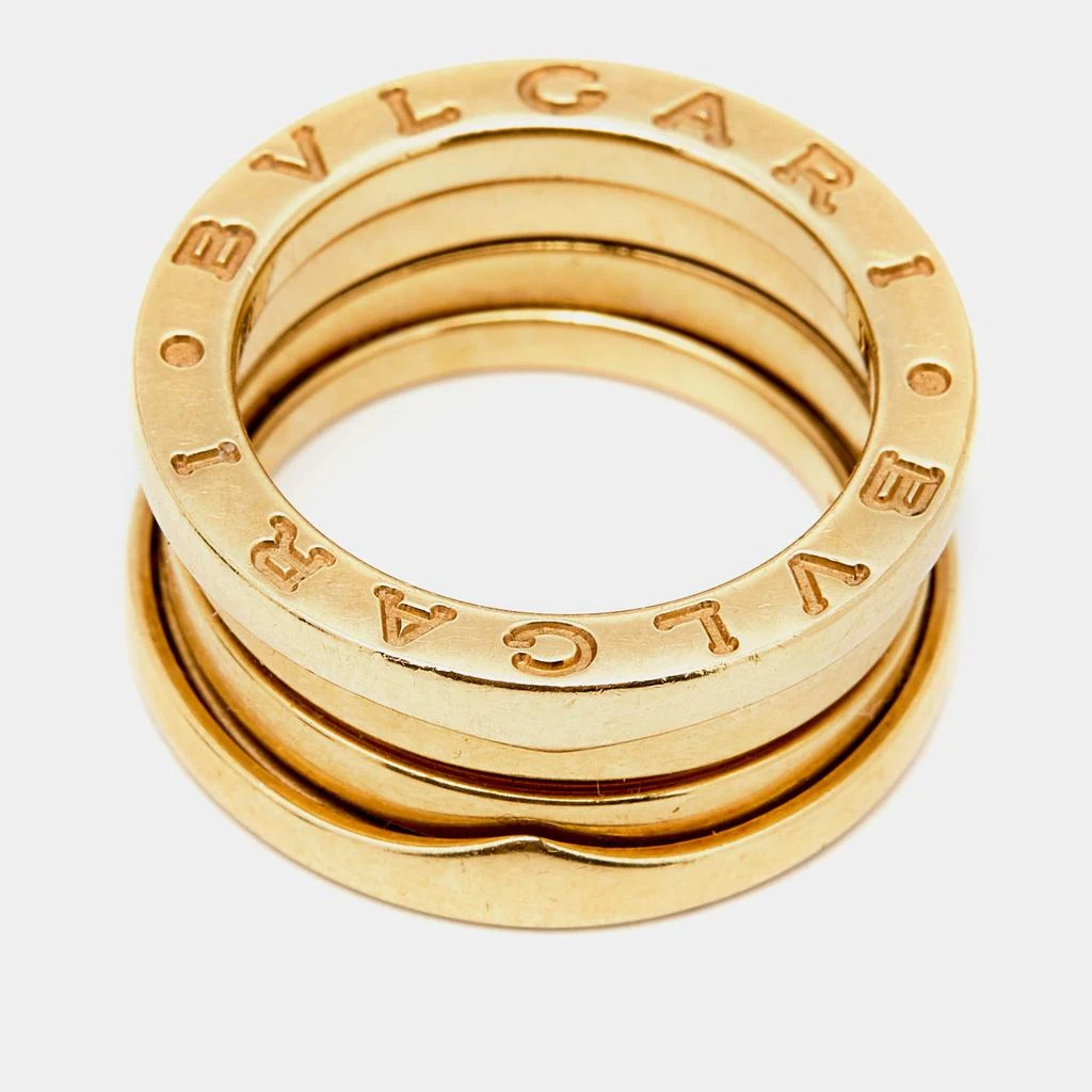 商品[二手商品] BVLGARI|Bvlgari B.Zero1 18k Yellow Gold 3 Band Ring Size 47,价格¥5518,第4张图片详细描述