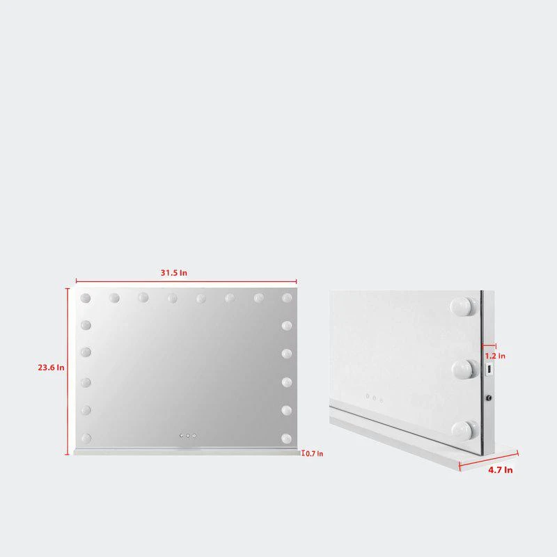 商品Inspired Home|Maryann Vanity Makeup Mirror,价格¥1666,第2张图片详细描述