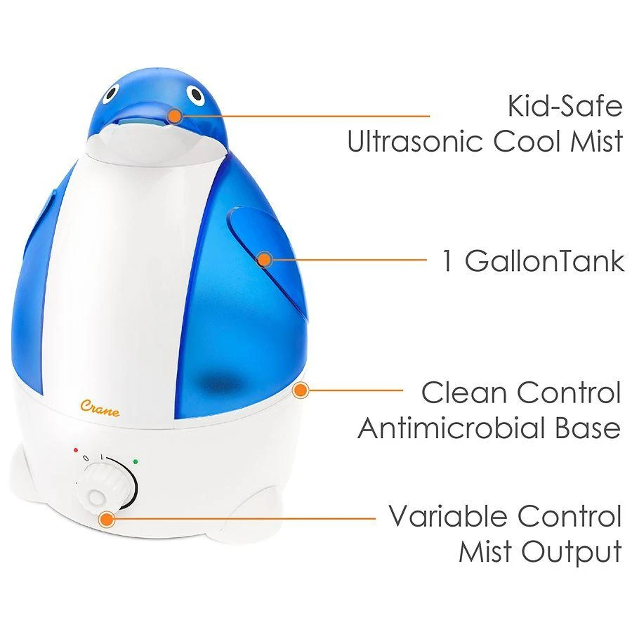 商品Crane|Adorable Ultrasonic Humidifier, Penguin,价格¥446,第4张图片详细描述