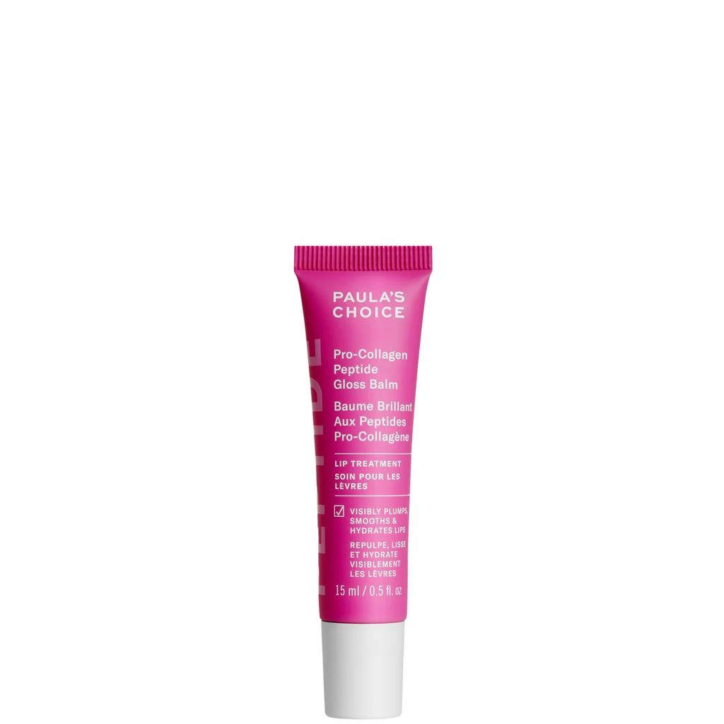 商品Paula's Choice|Paula's Choice Pro-Collagen Peptide Plumping Gloss Balm Lip Treatment 0.5fl oz,价格¥197,第1张图片