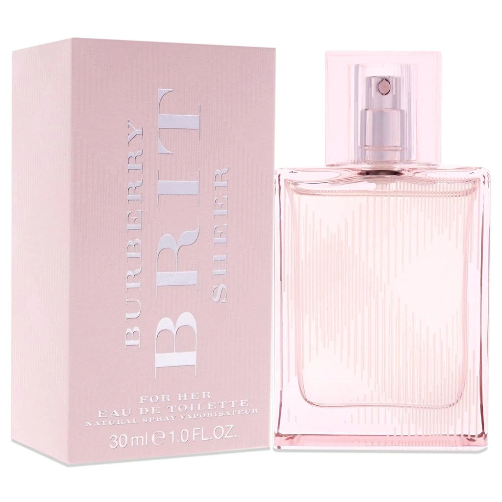 商品Burberry|Burberry Brit Sheer by Burberry for Women - 1 oz EDT Spray,价格¥260,第3张图片详细描述