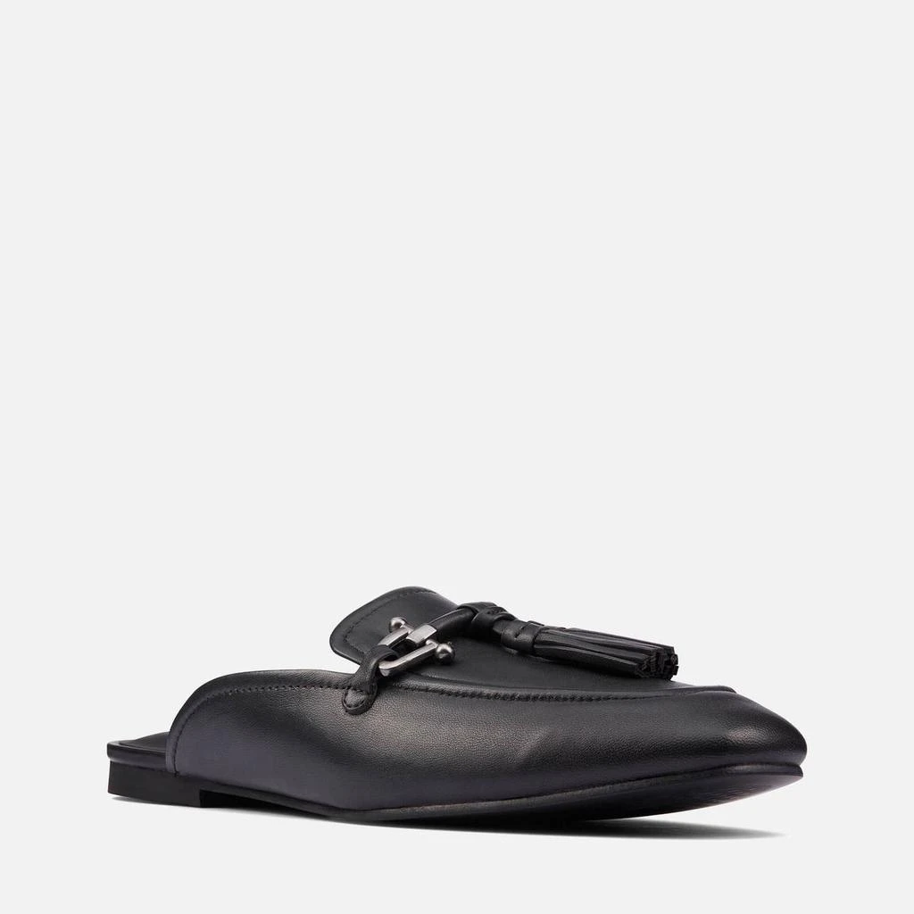 商品Clarks|CLARKS WOMEN'S PURE 2 TRIM LEATHER LOAFERS - BLACK,价格¥162,第3张图片详细描述