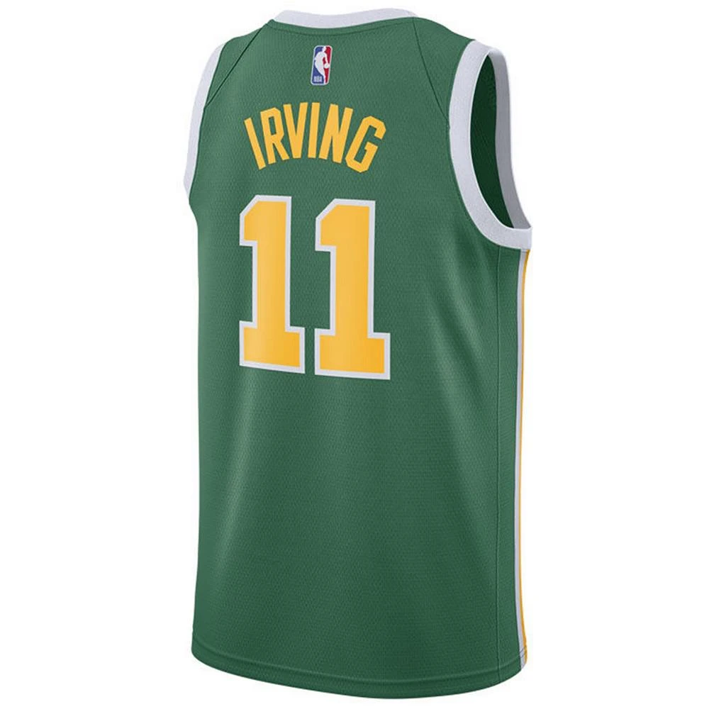 商品NIKE|Men's Kyrie Irving Boston Celtics Earned Edition Swingman Jersey NBA球衣,价格¥414,第2张图片详细描述