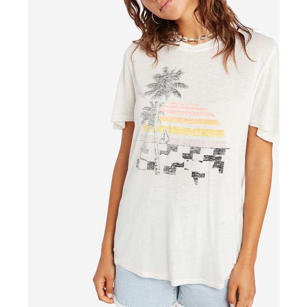 Juniors' Tern N Bern Graphic T-Shirt商品第5张图片规格展示