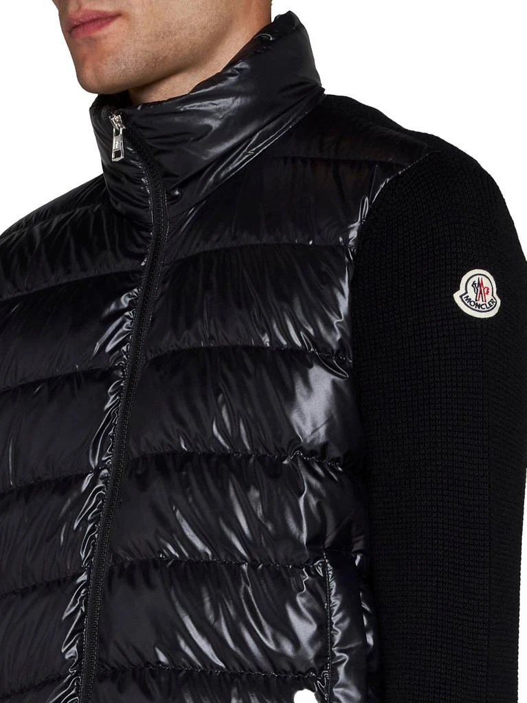 商品Moncler|Moncler Logo Patch Zip-Up Padded Jacket,价格¥6545,第5张图片详细描述