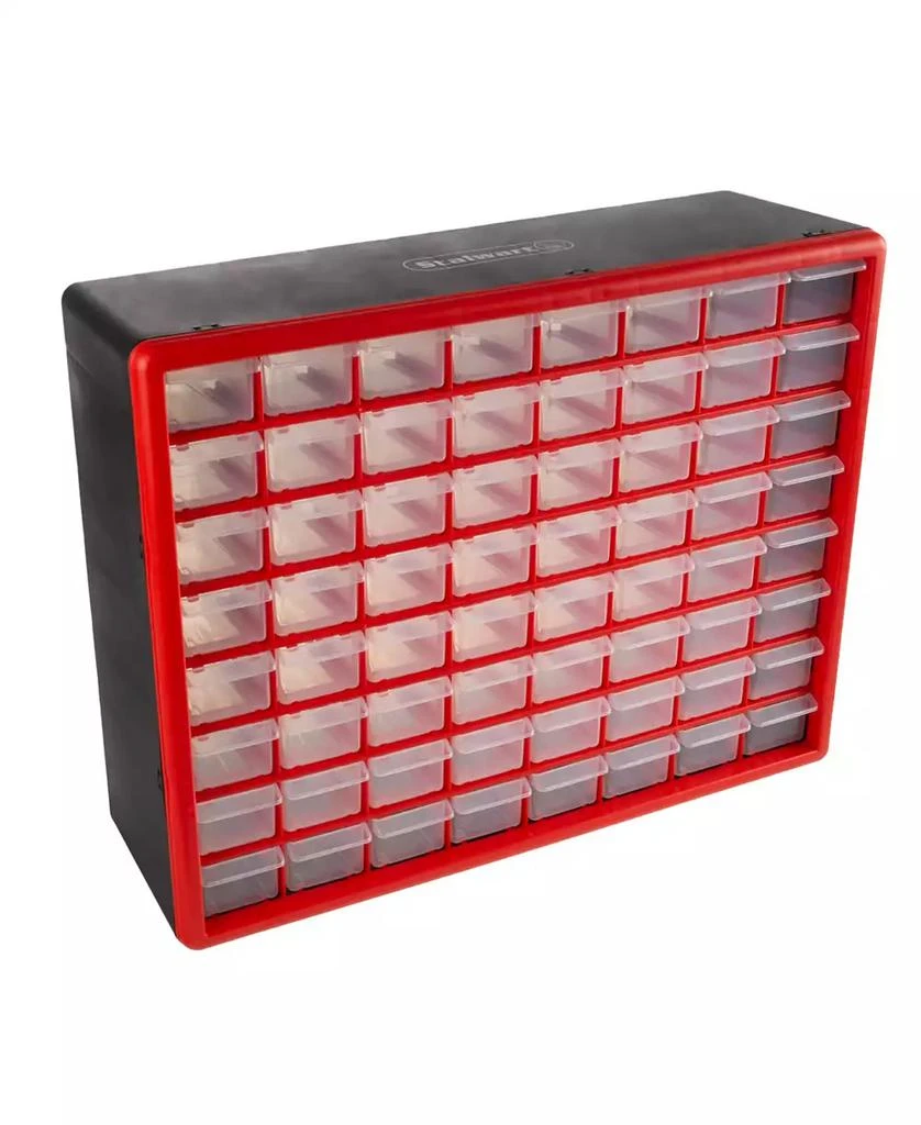 商品Trademark Global|Storage Drawers - 64 Compartment organizer Desktop or Wall Mountable Container by Stalwart,价格¥739,第1张图片
