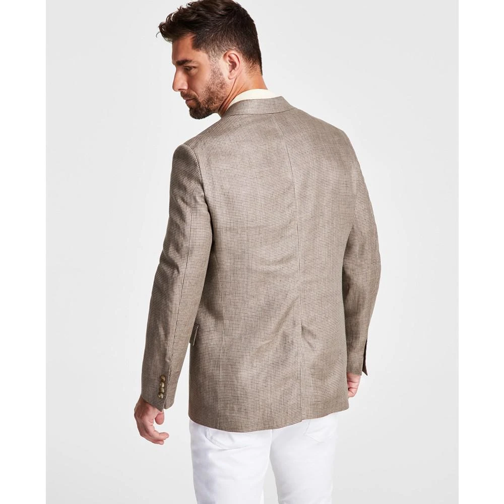 商品Ralph Lauren|Men’s Ultraflex Classic-Fit Patterned Linen Sportcoats,价格¥773,第3张图片详细描述