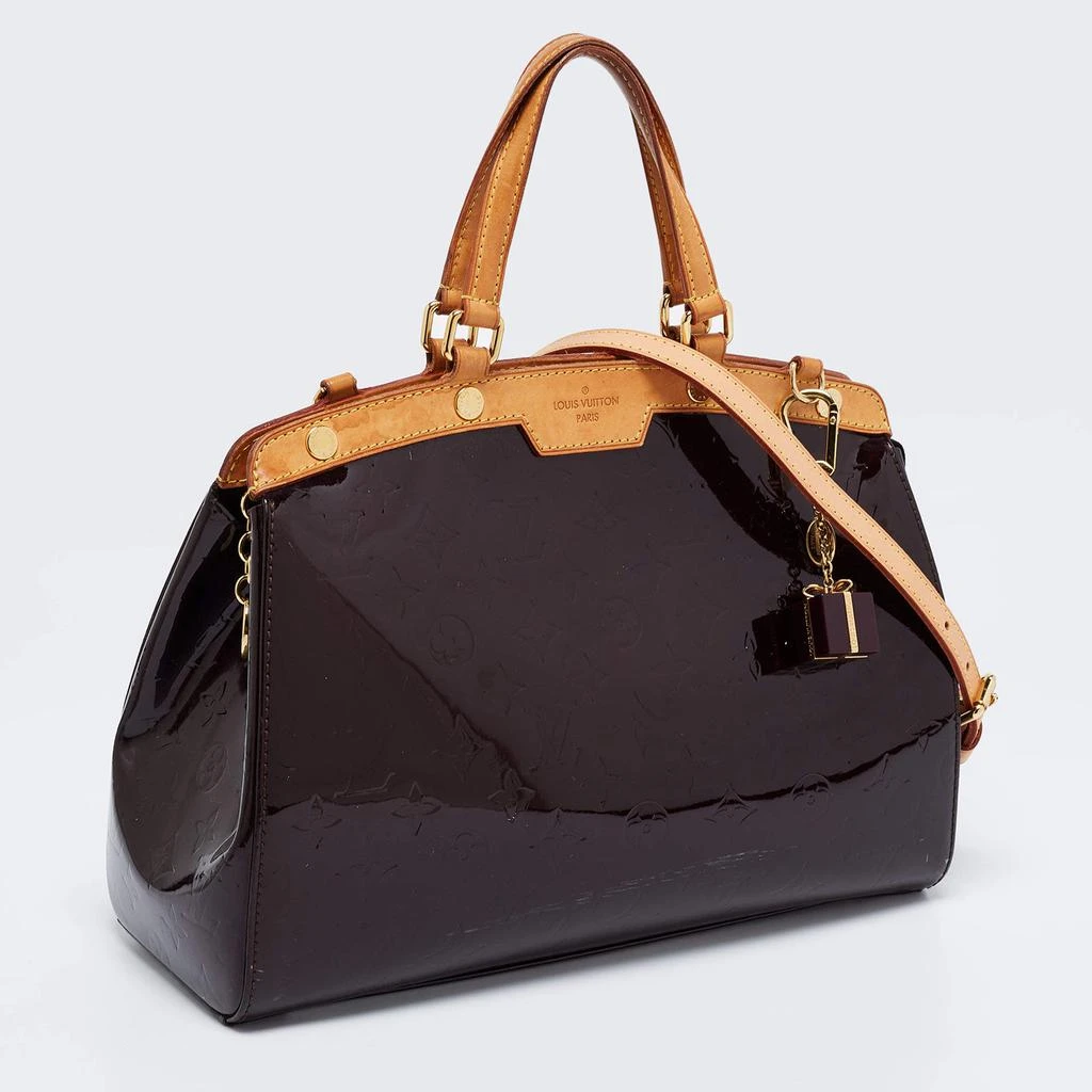 商品[二手商品] Louis Vuitton|Louis Vuitton Amarante Monogram Vernis Brea MM Bag,价格¥4581,第3张图片详细描述
