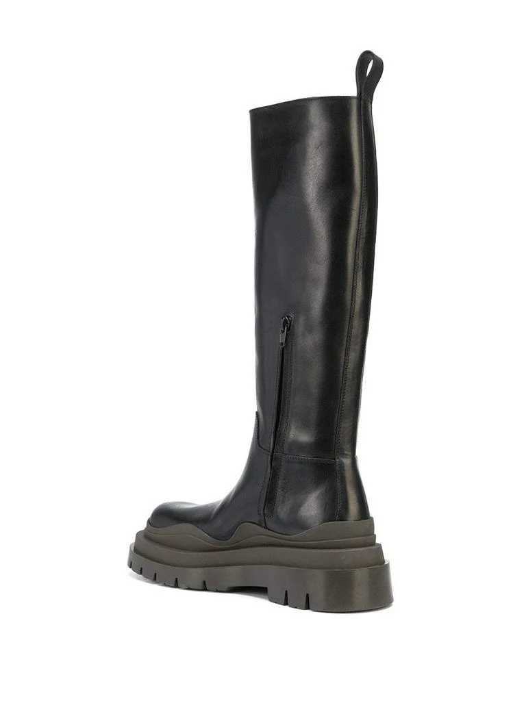 商品Bottega Veneta|BOTTEGA VENETA WOMEN KNEE HIGH TIRE BOOTS,价格¥3695,第3张图片详细描述