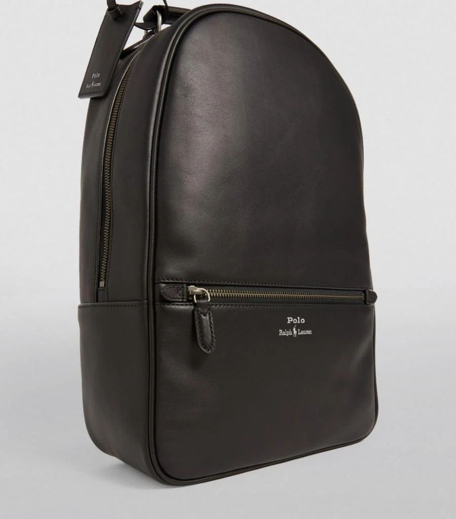 商品Ralph Lauren|Leather Polo Backpack,价格¥3354,第4张图片详细描述