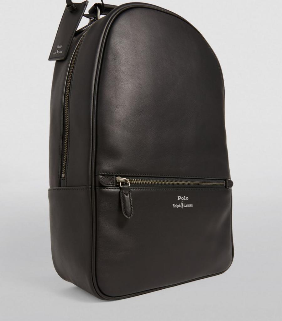 商品Ralph Lauren|Leather Polo Backpack,价格¥3003,第6张图片详细描述