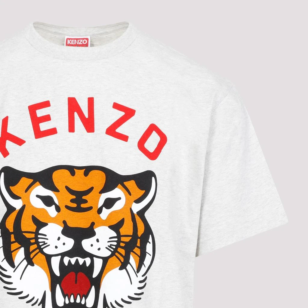 商品Kenzo|Kenzo Tiger Printed Crewneck T-Shirt,价格¥908,第3张图片详细描述