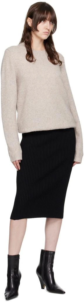 商品Helmut Lang|Taupe Slash Sweater,价格¥887,第4张图片详细描述