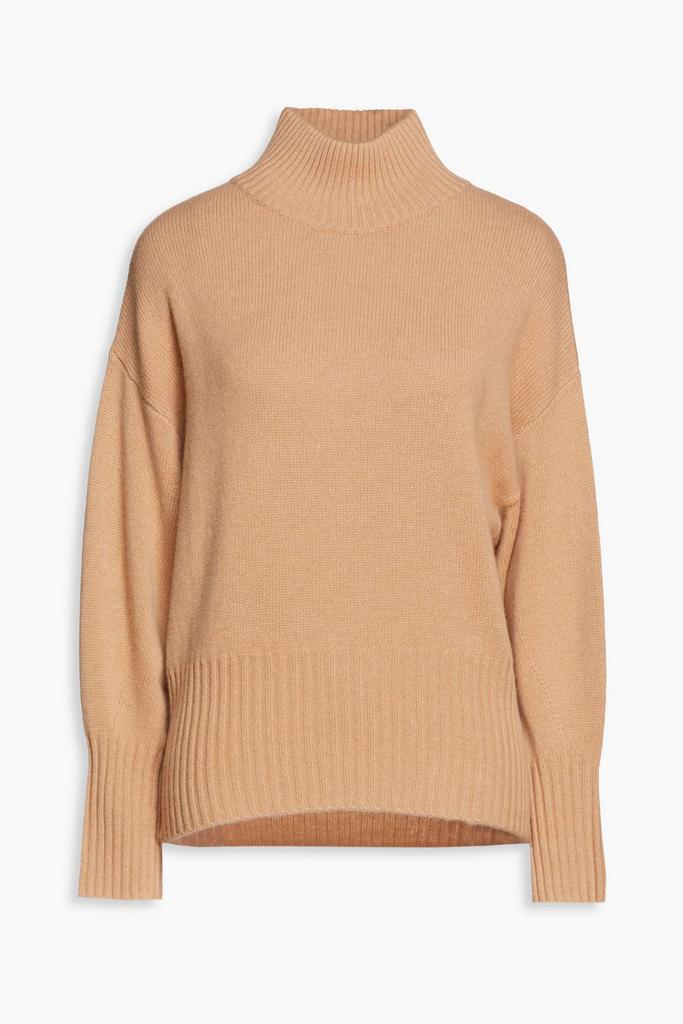 Mélange cashmere turtleneck sweater商品第1张图片规格展示
