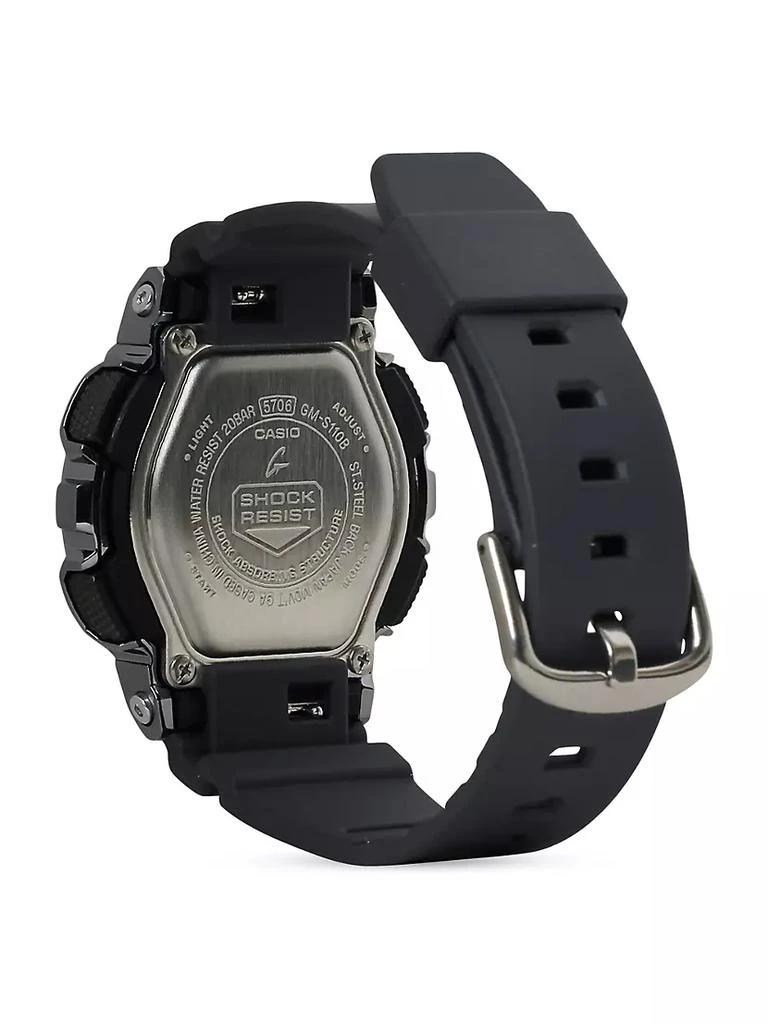 商品G-Shock|Casio Wr20bar Gray IP-Coated Stainless Steel & Resin Strap Watch,价格¥1502,第3张图片详细描述