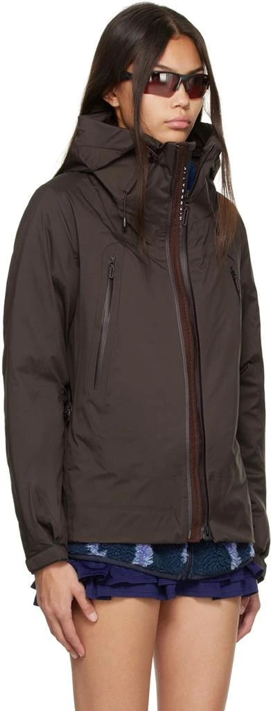 商品DESCENTE|SSENSE Exclusive Brown Creas Jacket,价格¥1860,第2张图片详细描述