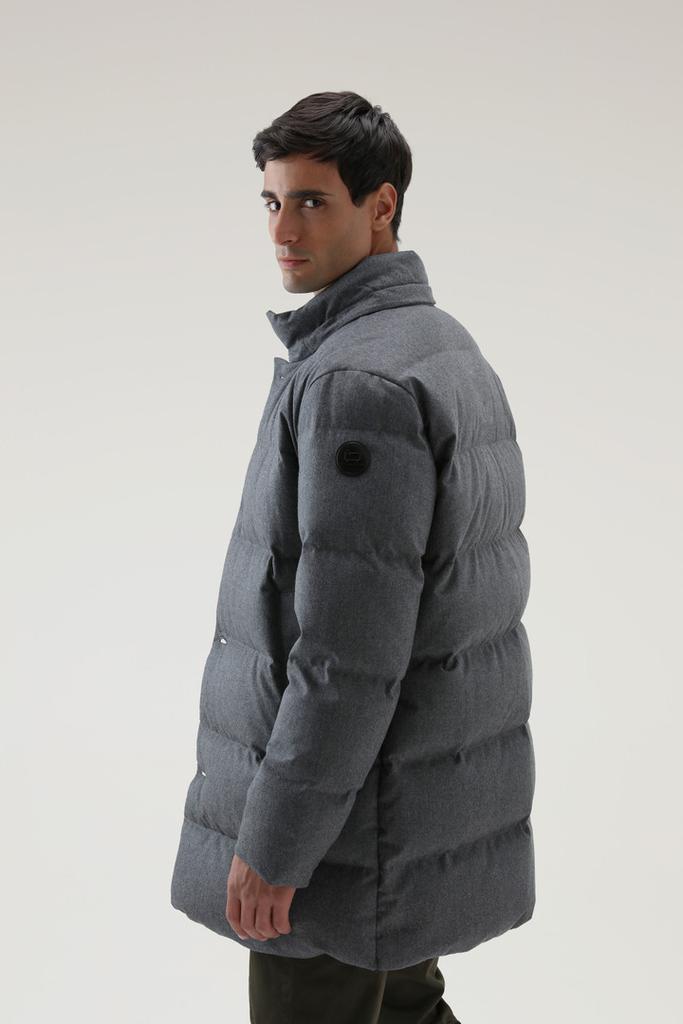 商品Woolrich|Luxe Long Parka in Vitale Barberis Canonico Wool,价格¥8104,第6张图片详细描述