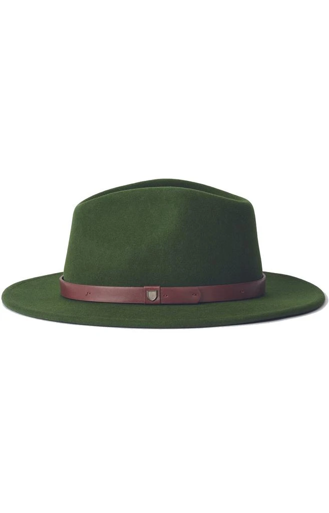 商品Brixton|Messer Fedora - Moss,价格¥302,第1张图片