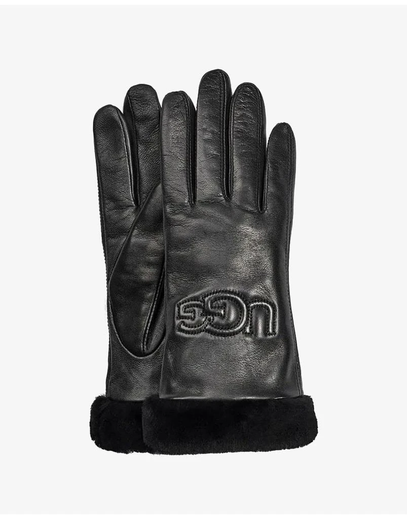 商品UGG|Classic Leather Logo Gloves,价格¥880,第1张图片