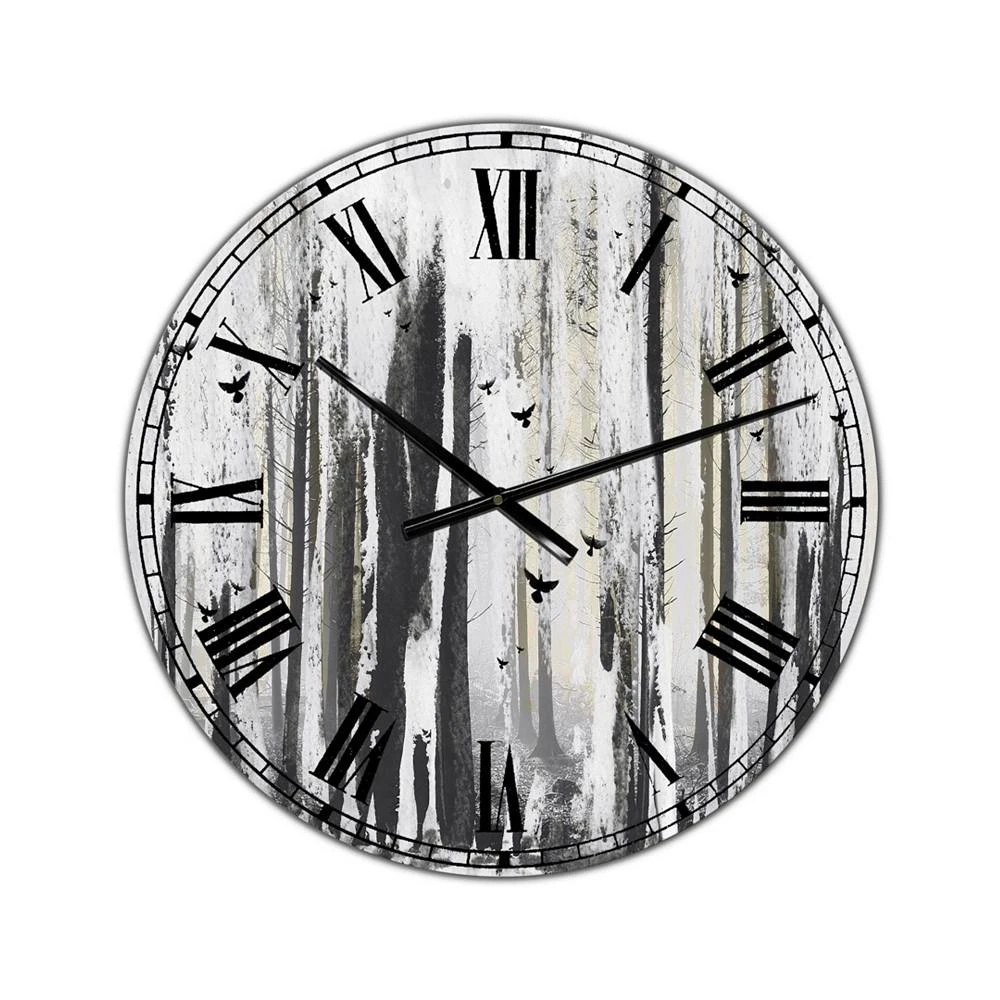 商品Designart|Strange World Oversized Cottage Wall Clock - 36" x 28" x 1",价格¥1206,第1张图片