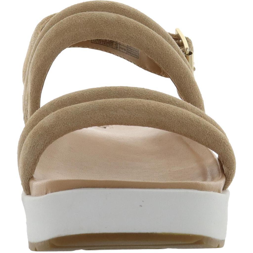 商品UGG|Ugg Womens Lynnden Suede Square Toe Wedge Sandals,价格¥350,第6张图片详细描述