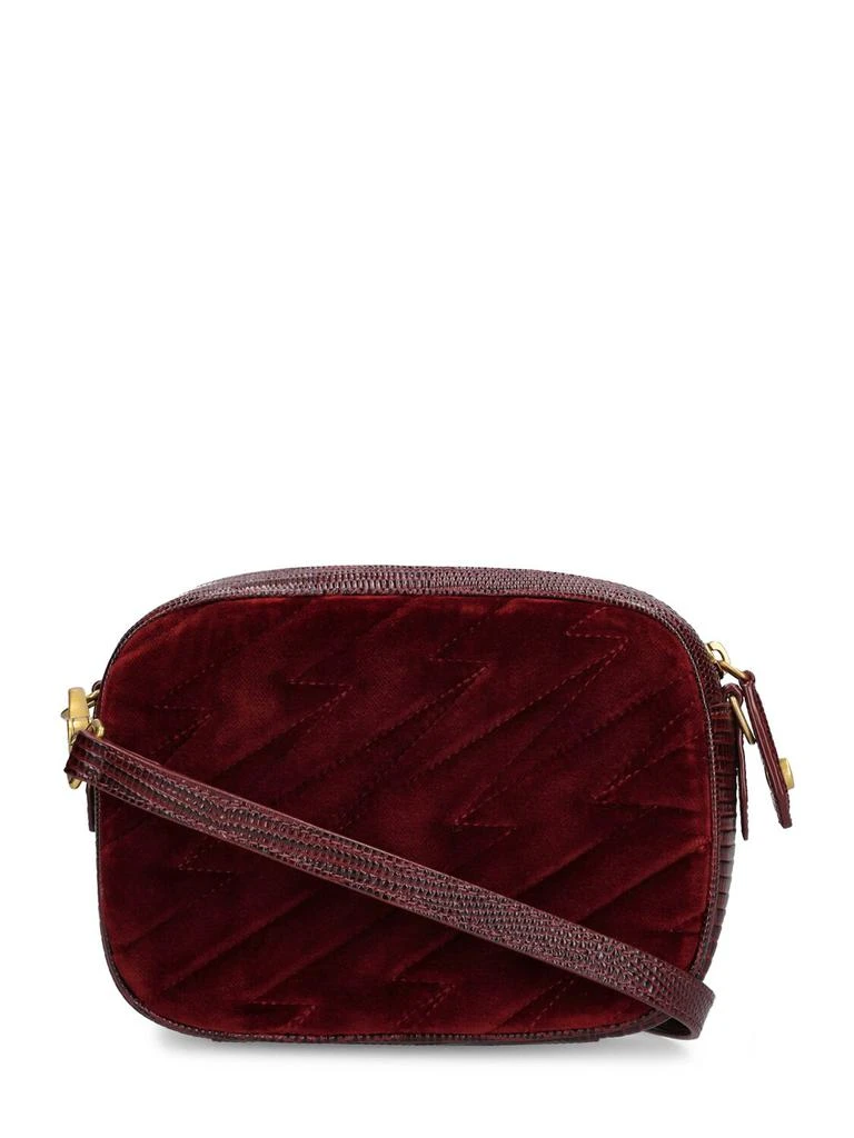 商品Vivienne Westwood|Anna Velvet Camera Bag,价格¥1949,第4张图片详细描述