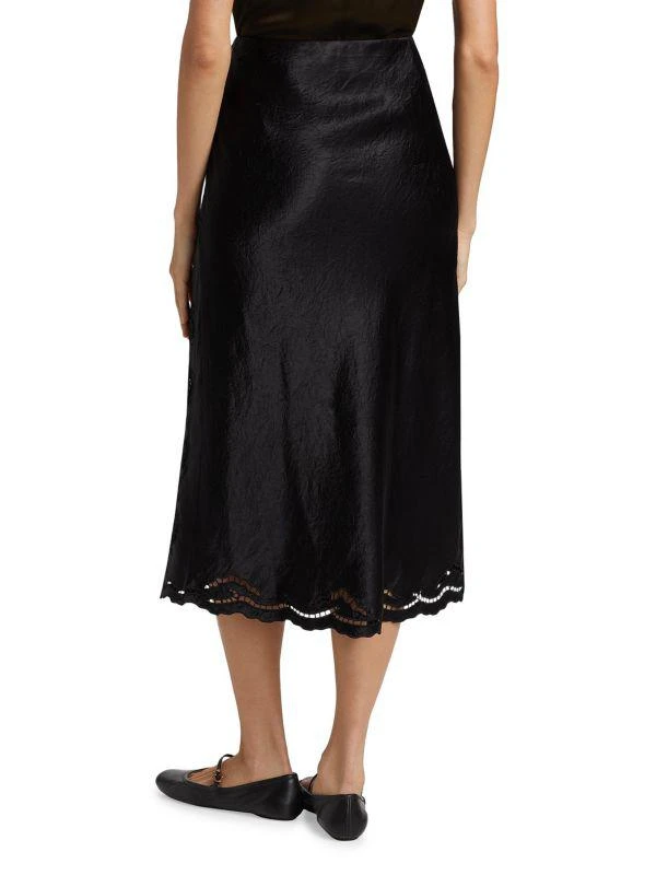 商品Rails|Anya Lace-Trim Midi Slip Skirt,价格¥797,第2张图片详细描述