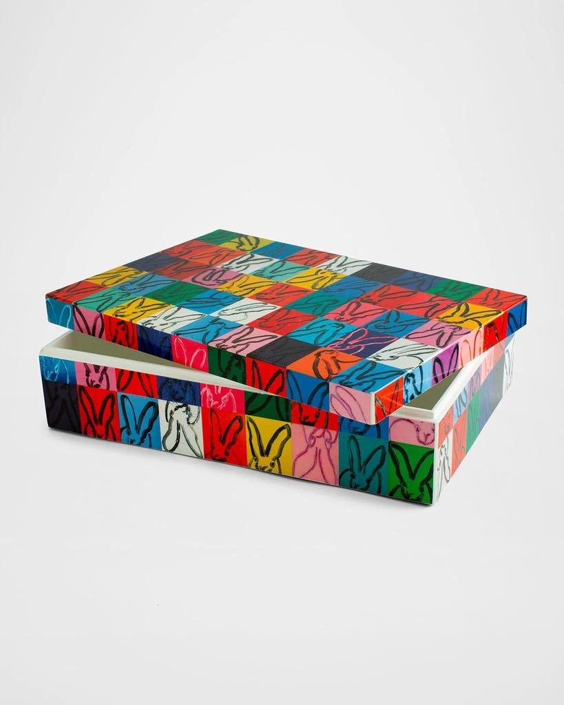 商品Hunt Slonem|Rabbit Rabbit Lacquer Box,价格¥1757,第2张图片详细描述