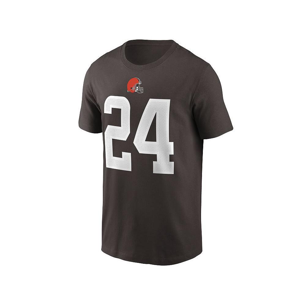 Cleveland Browns Men's Pride Name and Number Wordmark T-shirt - Nick Chubb商品第2张图片规格展示