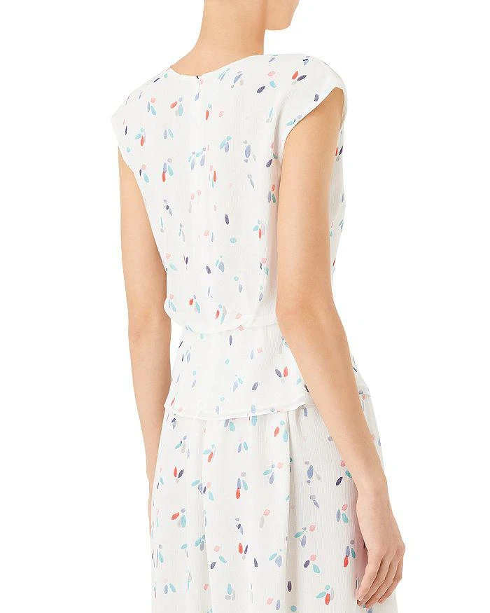商品Emporio Armani|Crossover Peplum Top,价格¥1318,第2张图片详细描述