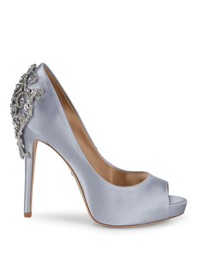 商品Badgley Mischka|Karolina 镶钻装饰高跟鞋,价格¥792,第5张图片详细描述