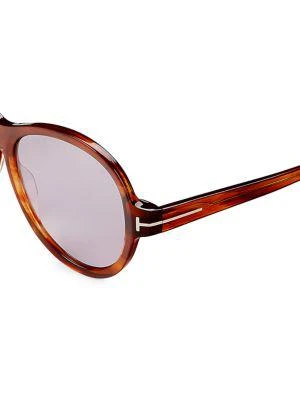 商品Tom Ford|59MM Oval Sunglasses,价格¥1475,第3张图片详细描述