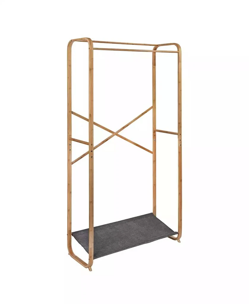 Bamboo & Canvas Garment Rack 商品