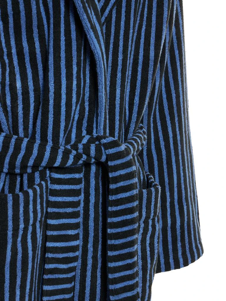 商品Tekla|Black & Blue Bathrobe,价格¥1702,第4张图片详细描述
