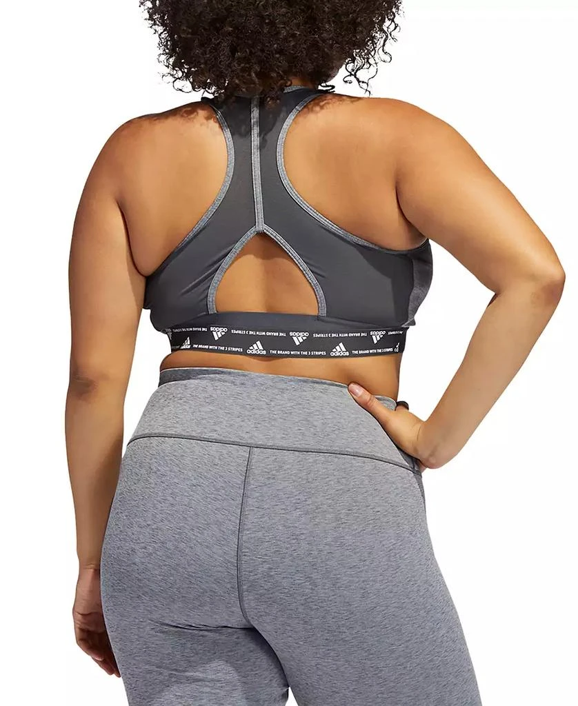 商品Adidas|Plus Size Powerreact Training Medium-Support Bra,价格¥198,第3张图片详细描述