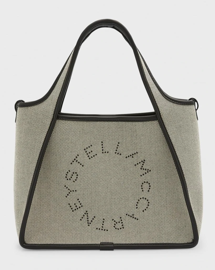 商品Stella McCartney|Salt & Pepper Logo Canvas Crossbody Bag,价格¥4612,第1张图片