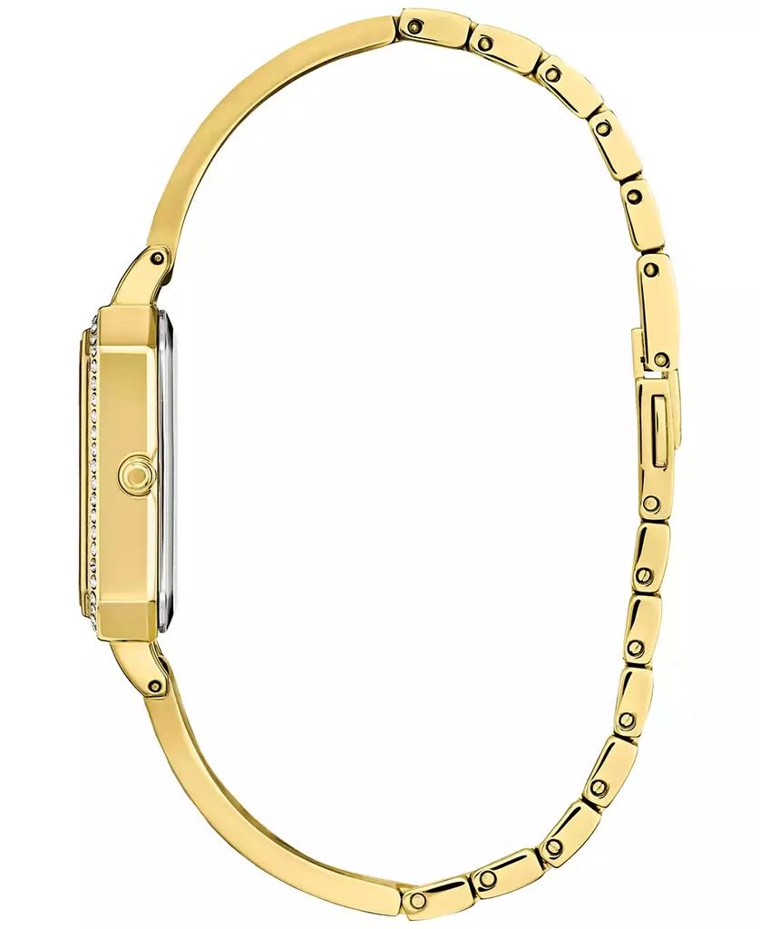 商品Citizen|Eco-Drive Women's Crystal Gold-Tone Stainless Steel Bangle Bracelet Watch 23mm,价格¥2146,第2张图片详细描述