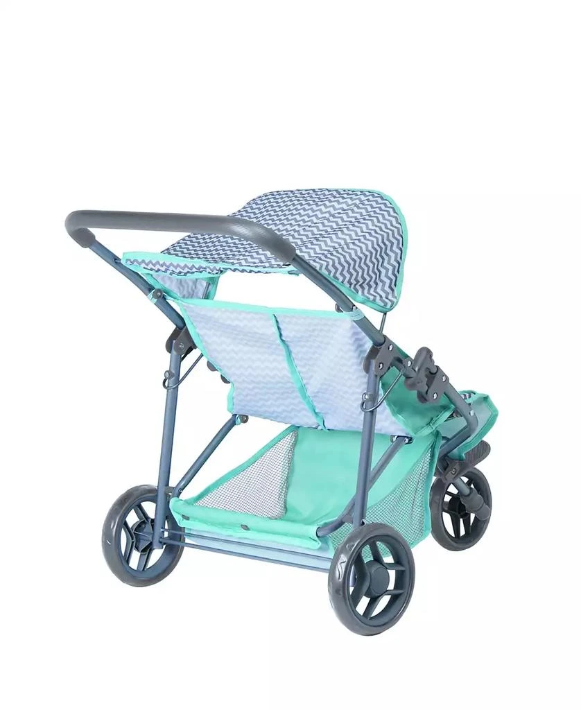 商品Adora|Zig Zag Twin Jogger Doll Stroller,价格¥449,第3张图片详细描述