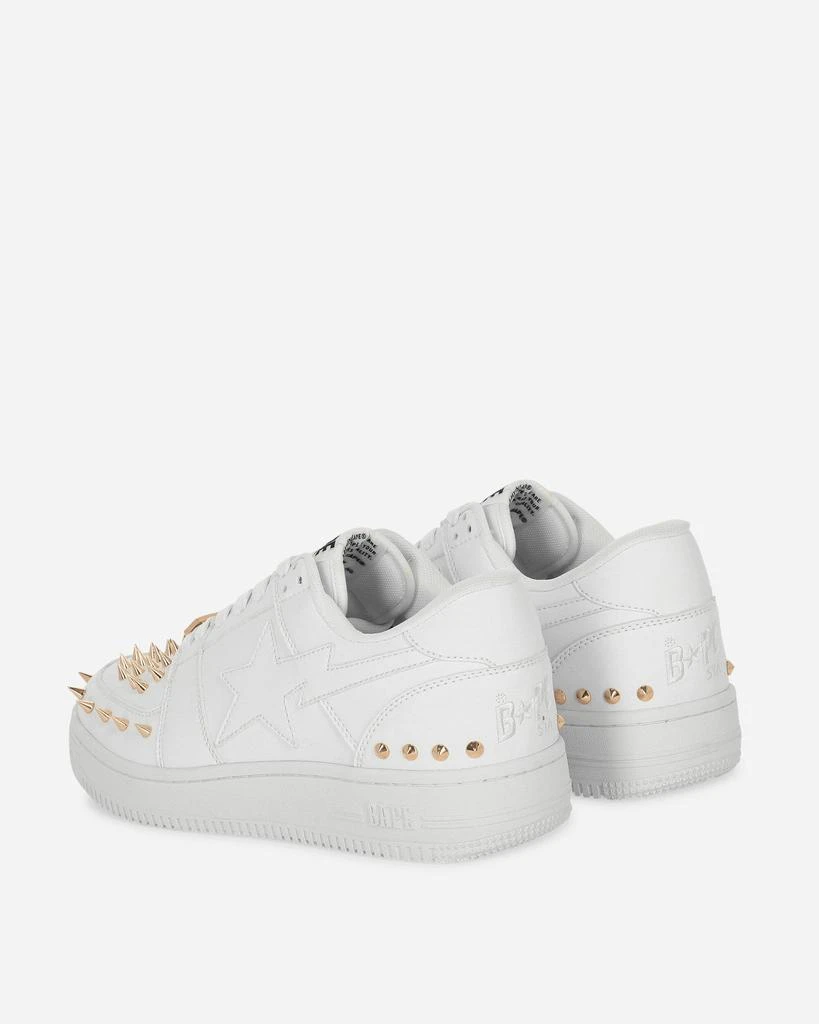 商品A Bathing Ape|Studded BAPE STA Low M1 Sneakers White,价格¥1361,第4张图片详细描述