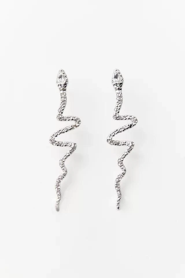 商品Urban Outfitters|Rhinestone Snake Earring,价格¥75,第2张图片详细描述