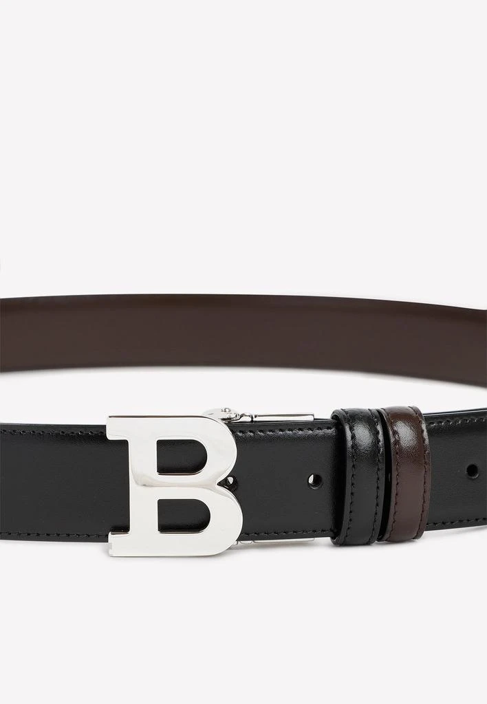 商品Bally|Leather B Buckle Belt,价格¥1508,第2张图片详细描述