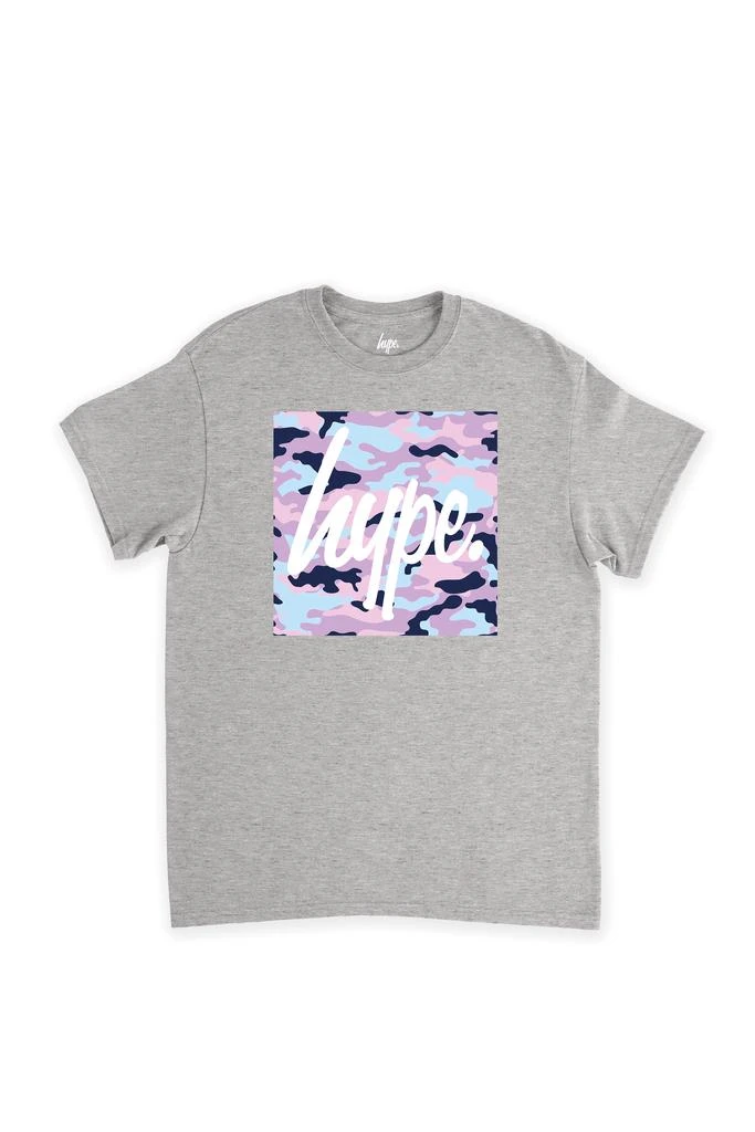 商品HYPE KIDS|HYPE KIDS EVIE CAMO SQUARE SCRIPT T-SHIRT,价格¥186,第4张图片详细描述