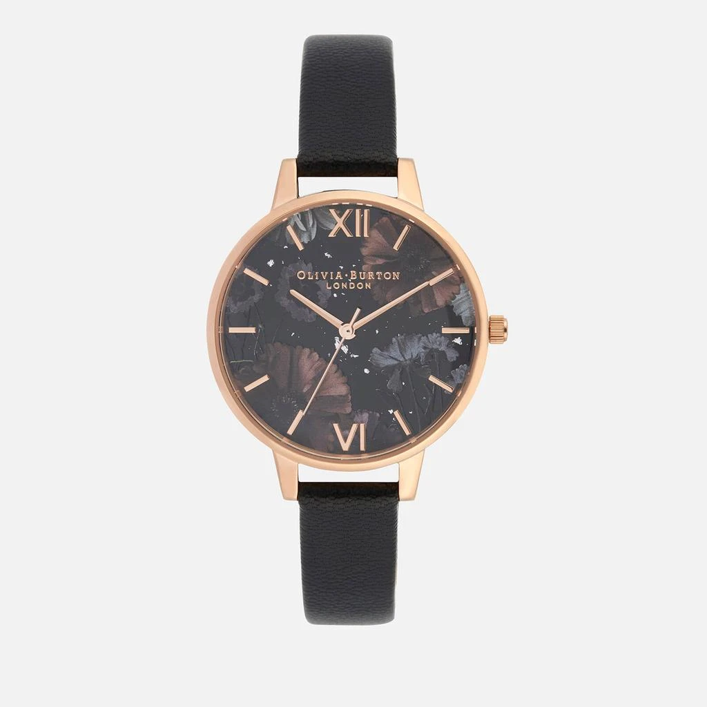 商品Olivia Burton|Olivia Burton Women's Celestial Watch - Black/Rose Gold,价格¥776,第1张图片