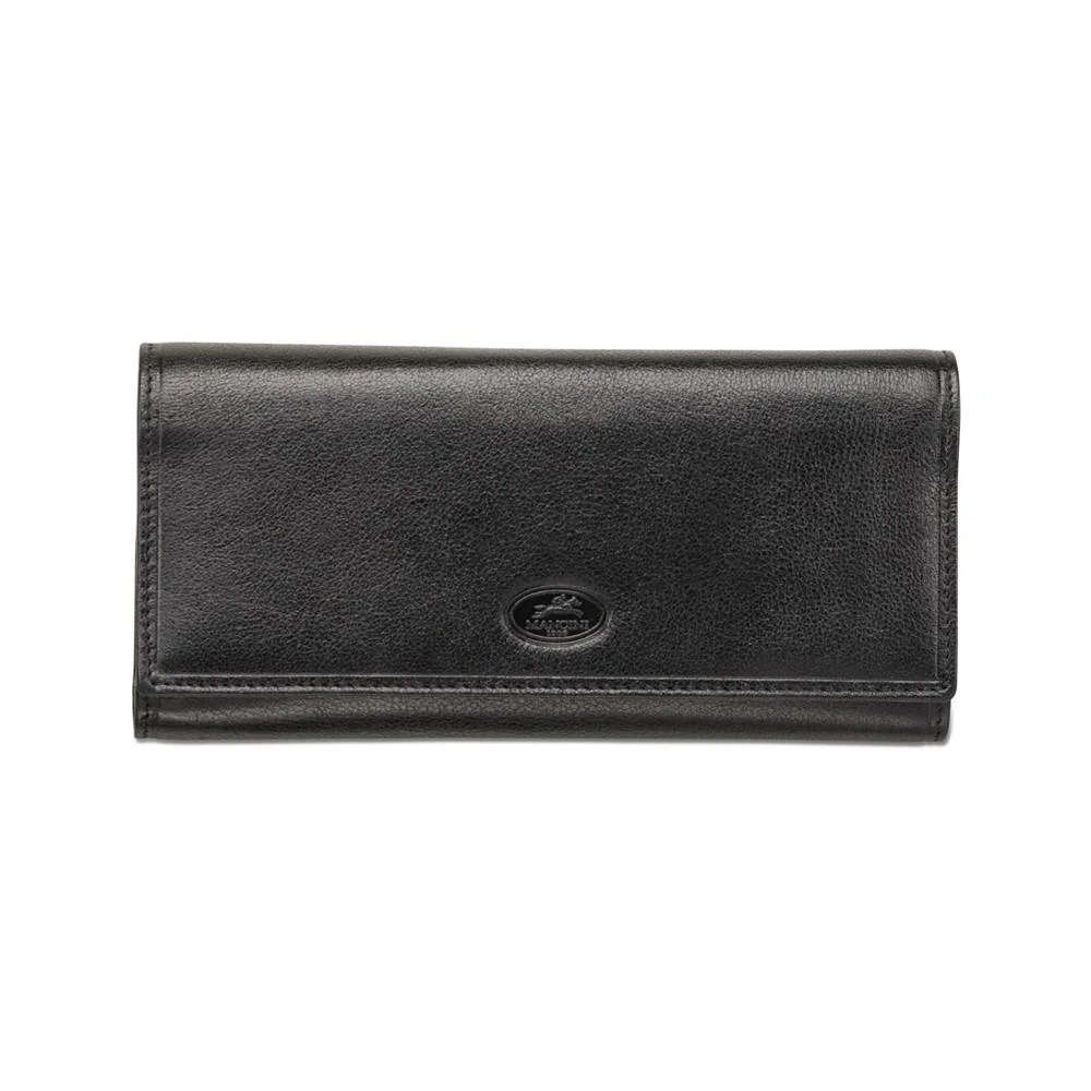 商品Mancini Leather Goods|Equestrian-2 Collection RFID Secure Trifold Wallet,价格¥881,第1张图片