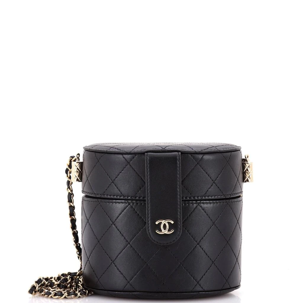 商品[二手商品] Chanel|CC Allure Vanity Case with Chain Quilted Lambskin Small,价格¥15616,第1张图片